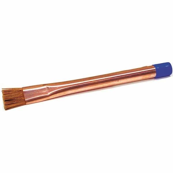 Cheap 🤩 Fiberglass Acid Brush 5/8inx 8-3/8in Long Copper Han 🥰 3 Cheap 🤩 Fiberglass Acid Brush 5/8inx 8-3/8in Long Copper Han 🥰