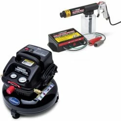 Deals 🌟 Eastwood PCS-250 Dual Voltage Powder 🧥 Coating Gun And Pancake Compressor ✔️