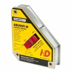 Outlet 🥰 Strong Hand Tools Adjust-O™ ON / OFF Magnet Square; HD Lrg. MSA48-HD ✨