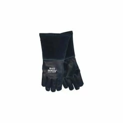 Best deal 🌟 Blue Demon Premium Mig Welding Gloves Black Large 🥰