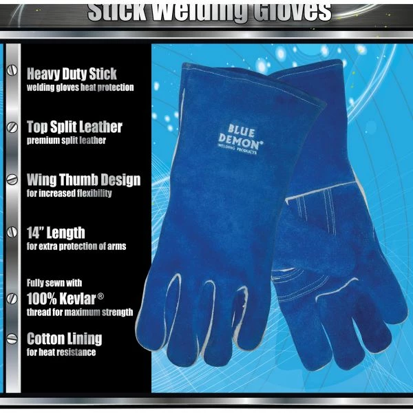 Hot Sale ✨ Blue Demon Welding Glove General Purpose ⭐ 4 Hot Sale ✨ Blue Demon Welding Glove General Purpose ⭐ - Image 2