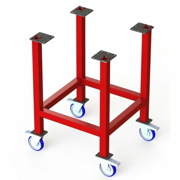 Best deal ✔️ CertiFlat FR4848-U-K 48 Inch X 48 Inch FabRack Leg Kit With Casters For FabBlocks 🔔 4 Best deal ✔️ CertiFlat FR4848-U-K 48 Inch X 48 Inch FabRack Leg Kit With Casters For FabBlocks 🔔 - Image 2