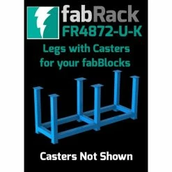 Promo ๐ Certiflat 48 InchX72 Inch FabRack With Casters For FabBlock ๐