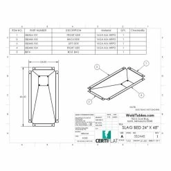 Flash Sale ๐ Slag Bed For CertiFlat 24 InchX48 Inch Plasma Table ๐ 7 Flash Sale ๐ Slag Bed For CertiFlat 24 InchX48 Inch Plasma Table ๐ -wiltontools shop p 3 p32464 1